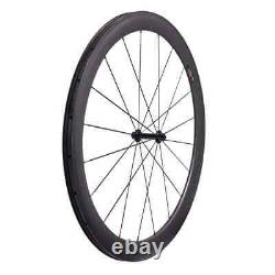 Full Carbon Fiber Road Bike Wheels Bicycle Wheelset 50mm U Shape 25mm Tubuless