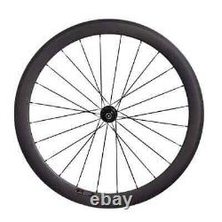 Full Carbon Fiber Road Bike Wheels Bicycle Wheelset 50mm U Shape 25mm Tubuless