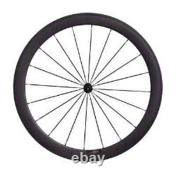 Full Carbon Fiber Road Bike Wheels Bicycle Wheelset 50mm U Shape 25mm Tubuless