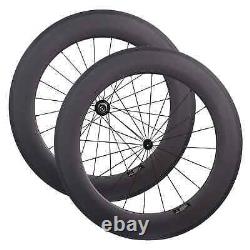 Full Carbon Wheels Road Bicycle Wheelset 88x25mm U Shape Bicycle Wheelset