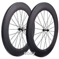 Full Carbon Wheels Road Bicycle Wheelset 88x25mm U Shape Bicycle Wheelset