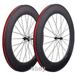 Full Carbon Wheels Road Bicycle Wheelset 88x25mm U Shape Bicycle Wheelset