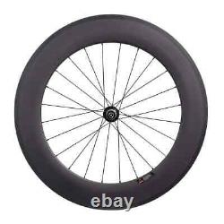 Full Carbon Wheels Road Bicycle Wheelset 88x25mm U Shape Bicycle Wheelset