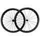 Full Carbon Wheelset Tubeless Road Bicycle 50mm Rim Brake Wheels Ud Matte