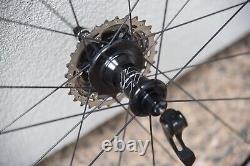 Giant SLR 1 Tubeless Road Bike Rim Brake 30mm 11 Speed Wheel Set QR SLR1 with Bags