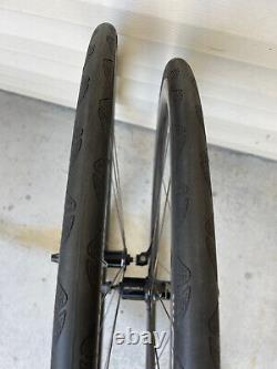 Giant SLR 1 Wheelset Carbon Clincher/Tubeless 10/11s Shimano. Weight 1490 grams