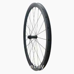 Gravel Road Bike Wheelset 28 X 40mmTubeless Carbon Wheels Ratchet HG XDR Hub