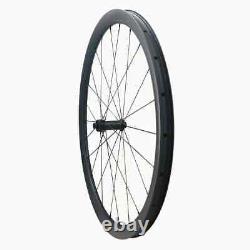 Gravel Road Bike Wheelset 28 X 40mmTubeless Carbon Wheels Ratchet HG XDR Hub
