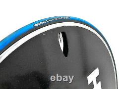 HED Carbon Alloy Clincher Full Disc Rear Wheel 10 Spd Shimano Triathlon Bike TT