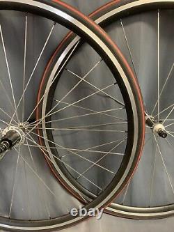 HED Stallion C2 Wheel Set Rim Brake Campagnolo freehub Bladed spokes F20 R28