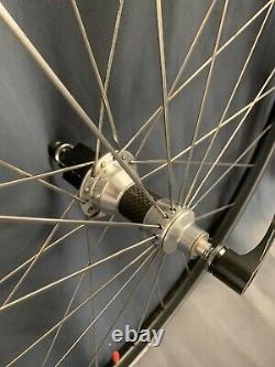 HED Stallion C2 Wheel Set Rim Brake Campagnolo freehub Bladed spokes F20 R28