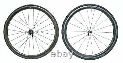 HED Stinger 3 11 Spd Carbon Tubular Road Bike Wheelset 700c Rim Brake Shimano QR