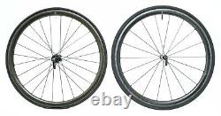 HED Stinger 3 11 Spd Carbon Tubular Road Bike Wheelset 700c Rim Brake Shimano QR