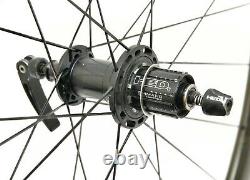 HED Stinger 3 11 Spd Carbon Tubular Road Bike Wheelset 700c Rim Brake Shimano QR