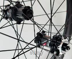 HG XD MS Carbon Wheels Disc Brake 700c Road Bike Wheelset Clincher Tubeless