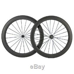 Handbuild Carbon 60mm Wheel Road Bikes 700C Clincher Shiman0 9/10/11s Compatible