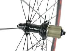 Handbuild T700 38mm Bicycle Wheels Clincher Road Bike Carbon Wheelset
