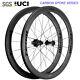 High Quality Carbon Spoke Wheelset 700c Road Bicycle Wheels Tubeless Ceramic Hub