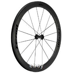 High quality Carbon Spoke Wheelset 700C Road Bicycle Wheels Tubeless Ceramic Hub