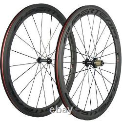 Hot Sale Bike Wheels Superteam Carbon Wheel 50mm Road Bicycle Wheelset Clincher