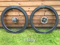 Hunt 50/40 Carbon Road Disc Wheels Wheelset 700C Shimano/SRAM