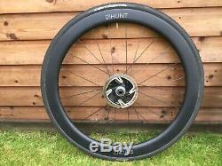 Hunt 50/40 Carbon Road Disc Wheels Wheelset 700C Shimano/SRAM