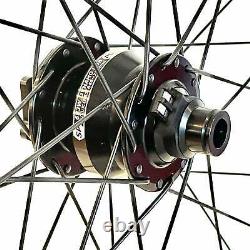 JayhawkerT 29er Carbon Fiber Dynamo Wheelset Ideal for Gravel and Bikepacking