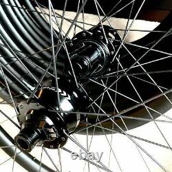 JayhawkerT 29er Carbon Fiber Dynamo Wheelset Ideal for Gravel and Bikepacking