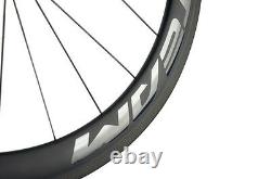 Lightweight 50mm Bicycle Wheels DT 350 Hub customized Road Bike Carbon Wheelset