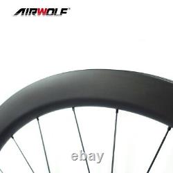 Lightweight Carbon Road Bike Wheelset Wheels DT180 Hub Disc Pillar 1420 Spokes