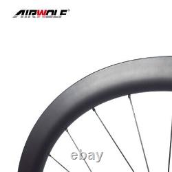 Lightweight Carbon Road Bike Wheelset Wheels DT180 Hub Disc Pillar 1420 Spokes