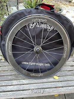 Lightweight Meilenstein Carbon Fiber Tubular Wheelset 11 Speed