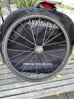 Lightweight Meilenstein Carbon Fiber Tubular Wheelset 11 Speed