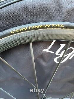 Lightweight Meilenstein Carbon Fiber Tubular Wheelset 11 Speed