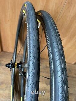 MAVIC COSMIC SSC Clincher wheels road bike carbon. Rim Brake