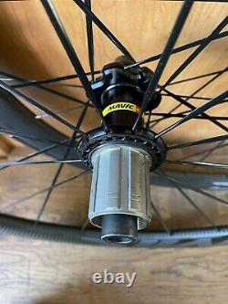 MAVIC COSMIC SSC Tubeless/clincher wheels road bike carbon. Disc Brake