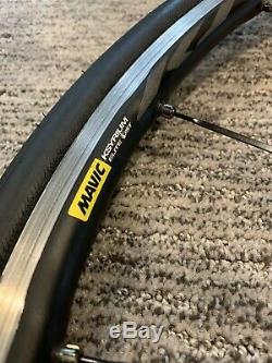 MAVIC Ksyrium Elite UST Road Bike Wheel Set (Clincher, Tubeless) 1520 grams