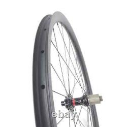 MTB XC Bicycle Carbon Wheels 29er Clincher Tubeless Wheelset XD Free Hub