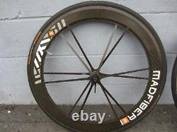 Madfiber Carbon Tubular Shimano/Sram 700C wheelset road bike bicycle Corsa Evo