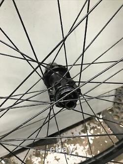 Mavic Aksium disc 12mm thru axels wheels 700c 11 speed road race bike #2