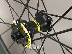 Mavic Comete Pro Carbon Disc Brake Road Bike Wheels Tubeless & Tires MSRP $2100
