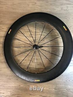 Mavic Cosmic 80 Carbon 700c Tubular Front Road Bike Wheel