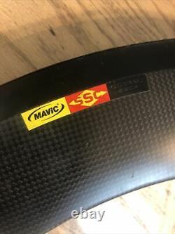 Mavic Cosmic 80 Carbon 700c Tubular Front Road Bike Wheel