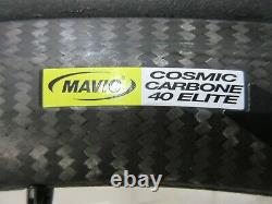 Mavic Cosmic Carbone C40 Elite Road Race Bike Wheels Wheelset Pro SES enve SL