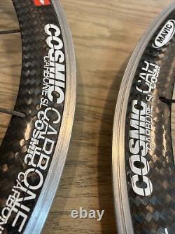 Mavic Cosmic Carbone SL Road Bike Wheelset Clincher 700c 9-10-11 Campagnolo