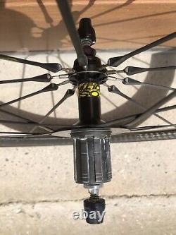 Mavic Cosmic Carbone Ultimate SSC wheelset wheel set Shimano 11 speed carbon