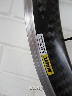 Mavic Cosmic Pro Carbon 700c Bicycle Front Wheel QR Clincher Road Rim Brake