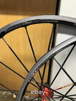 Mavic Ksyrium ES SL aluminium wheels 700c 11 speed road race bike #1