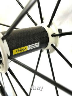 Mavic Ksyrium SLS Road Bike Clincher Wheelset Alloy / Carbon Front Hub 700c