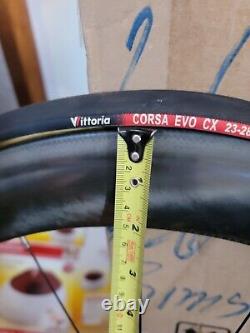 Miche Supertype Carbon Front wheel with new tire